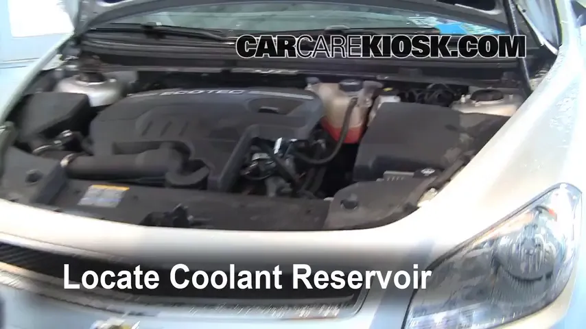 2010 Chevrolet Malibu LT 2.4L 4 Cyl. Refrigerante (anticongelante)